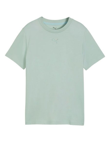 Koszulka dla dzieci puma ess centered cat logo tee miętowa 692972 29