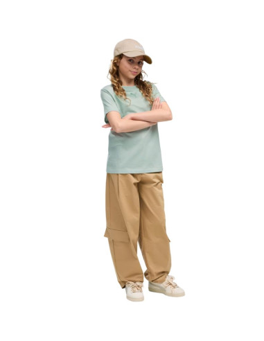 Koszulka dla dzieci puma ess centered cat logo tee miętowa 692972 29