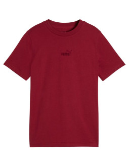 Koszulka dla dzieci puma ess small no.1 logo centered tee brązowa 692975 23