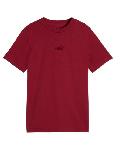 Koszulka dla dzieci puma ess small no.1 logo centered tee brązowa 692975 23