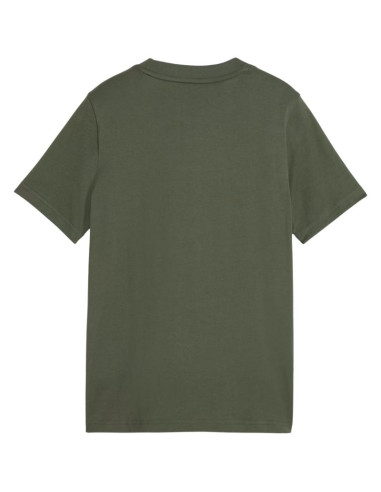 Koszulka dla dzieci puma ess small no.1 logo centered tee khaki 692975 86