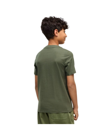 Koszulka dla dzieci puma ess small no.1 logo centered tee khaki 692975 86