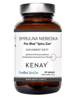Spirulina Niebieska Pur-Blue Spiru-Zan (120 Tabl.)
