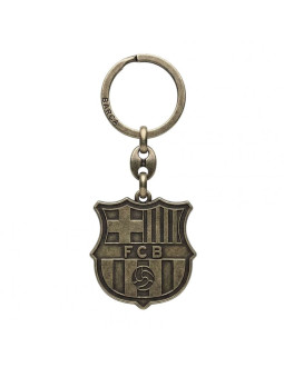 Fc barcelona brelok herb oryginalny na licencji  styl retro b7603