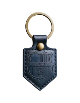 Fc barcelona brelok herb oryginalny na licencji skórzany proporczyk bll7061n