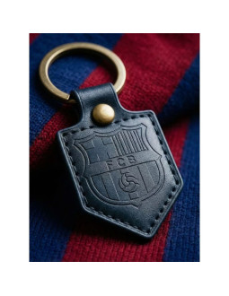 Fc barcelona brelok herb oryginalny na licencji skórzany proporczyk bll7061n 2