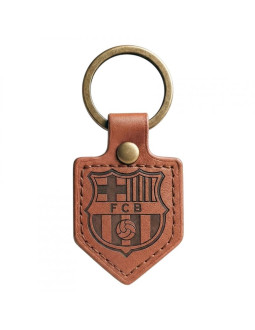 Fc barcelona brelok herb oryginalny na licencji skórzany proporczyk bll7061
