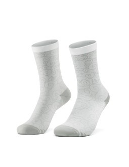 Skarpetki kolarskie rockbros 490025001 road to sky 39-42 cm - białe