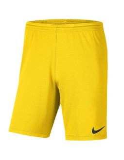 Spodenki dla dzieci nike dry park iii nb k żółte bv6865 718