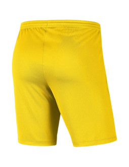 Spodenki dla dzieci nike dry park iii nb k żółte bv6865 718 2