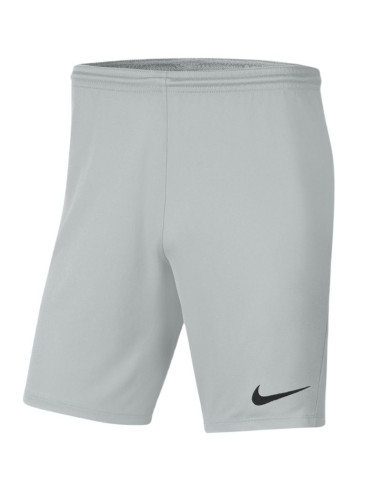 Spodenki dla dzieci nike dry park iii nb k szare bv6865 097