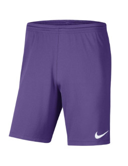 Spodenki dla dzieci nike dry park iii nb k fioletowe bv6865 507