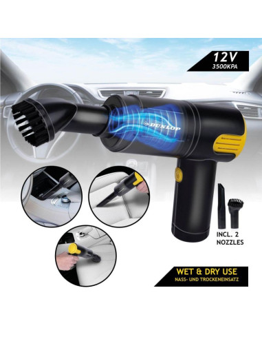 Odkurzacz samochodowy ręczny 12v dunlop