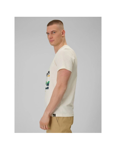 T-shirt regular z nadrukiem męski 4f 4fraw25ttshm3378-11s