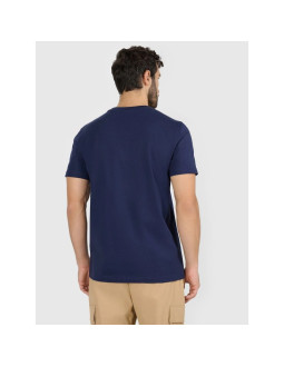 T-shirt regular z nadrukiem męski 4f 4fraw25ttshm3378-31s 2