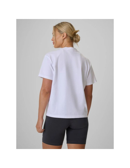 T-shirt z nadrukiem damski  4f 4frss26ttshf4536-10s
