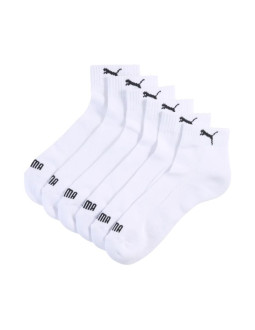 Skarpety puma cushioned quarter 3 pak białe 938581 02