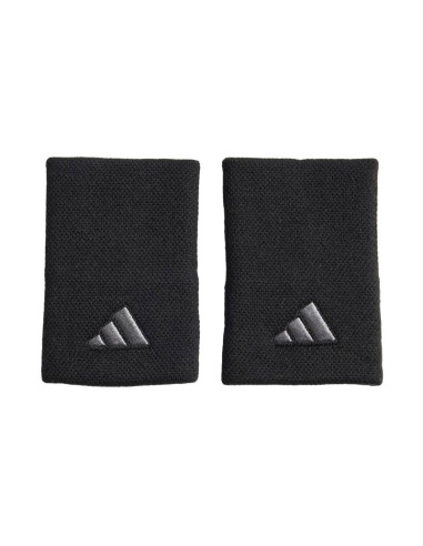 Frotki na rękę adidas tennis wristband large 2 szt. czarne ia7544