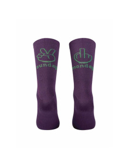 Skarpety rowerowe northwave sunday monday sock fioletowy