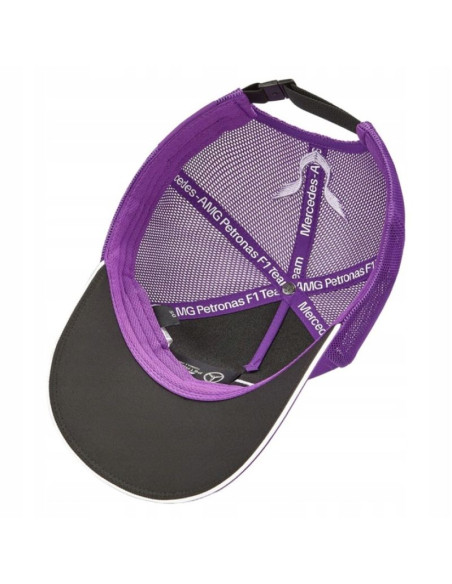 Czapka z daszkiem mercedes amg petronas f1 2024 lewis hamilton driver trucker - mapf1-rp-lh
