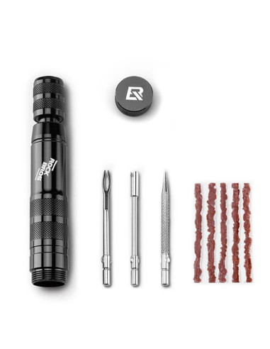 Zestaw naprawczy rockbros do opon bezdętkowych tubeless - czarny