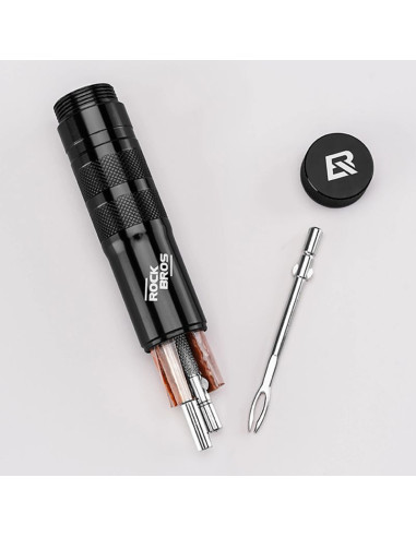 Zestaw naprawczy rockbros do opon bezdętkowych tubeless - czarny