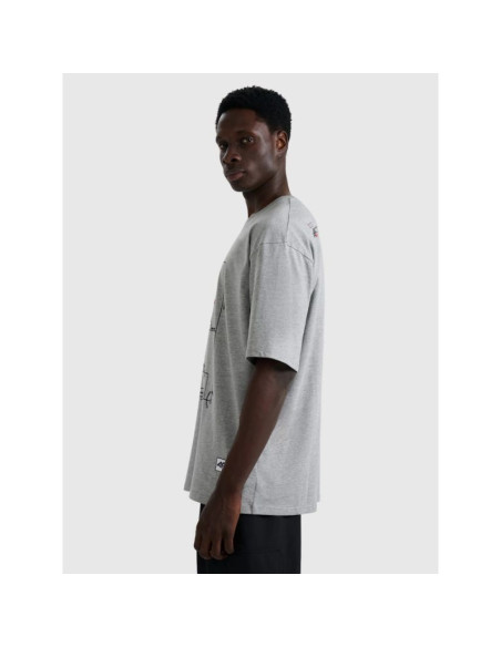 T-shirt oversize z nadrukiem męski 4f 4fraw25ttshm3257-27m
