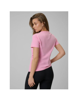T-shirt regular z nadrukiem damski 4f 4frss26ttshf3448-56s 2