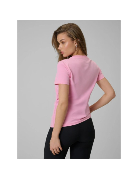T-shirt regular z nadrukiem damski 4f 4frss26ttshf3448-56s