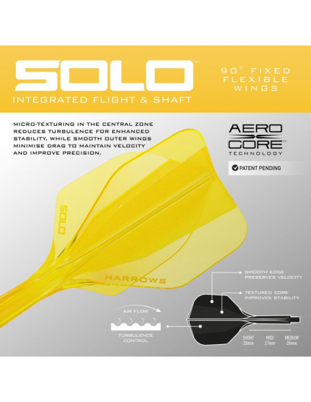 Shaft + piórko harrows solo - yellow