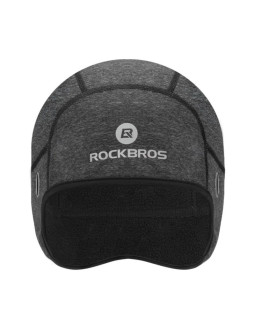 Rockbros zimowa czapka z membraną ypp044 szara