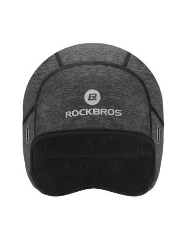 Rockbros zimowa czapka z membraną ypp044 szara