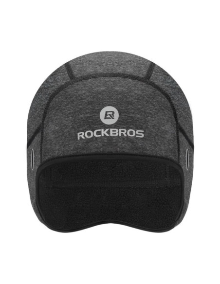 Rockbros zimowa czapka z membraną ypp044 szara