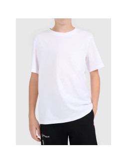 T-shirt gładki bawełniany chłopięcy 4f 4fjwmm00ttshm2330-10s