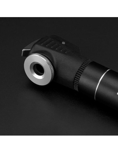 Mini pompka rowerowa rockbros tm-1701p 80 psi do wentyli presta i schrader - czarna