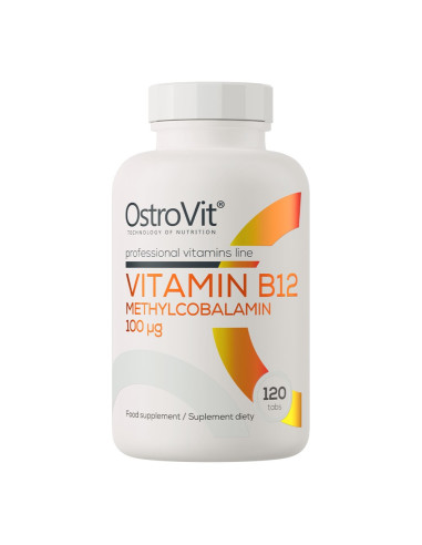 Witamina B12 Metylokobalamina 100 Mcg (120 Tabl.)