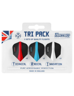 Piórka harrows tri pack retina 3x3
