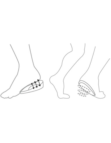 Wkładki do butów podpiętki żelowe umbro r.38-41