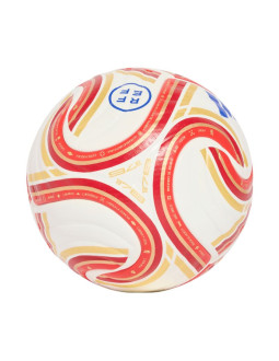 Piłka nożna adidas spain rfef 26/27 pro biało-czerwono-pomarańczowa ke5082 2