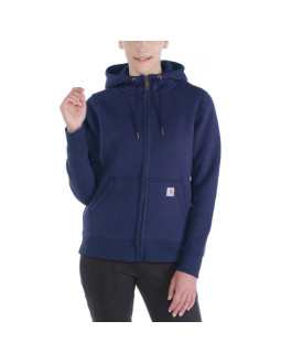 Bluza damska carhartt clarksburg zip sweatshirt - navy