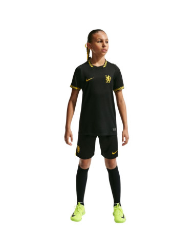 Koszulka dla dzieci nike chelsea f.c. stadium 2026/27 czarna ii1707 011