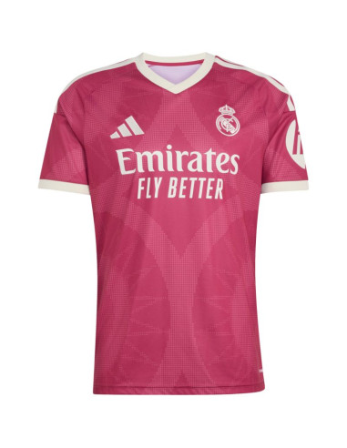 Koszulka męska adidas real madrid 26/27 third jersey różowa ia7520
