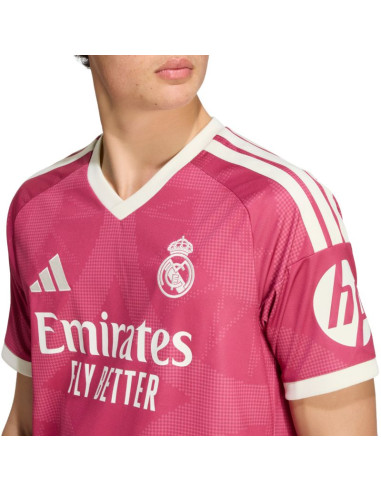 Koszulka męska adidas real madrid 26/27 third jersey różowa ia7520