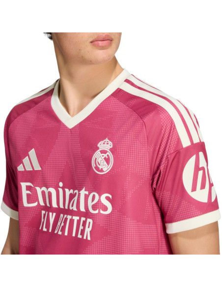 Koszulka męska adidas real madrid 26/27 third jersey różowa ia7520
