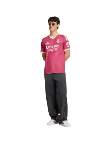 Koszulka męska adidas real madrid 26/27 third jersey różowa ia7520