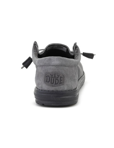 Heydude wally stretch canvas block granite grey/multi 44353-1vt