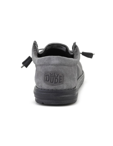 Heydude wally stretch canvas block granite grey/multi 44353-1vt