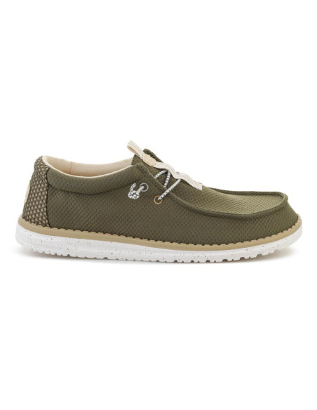 Heydude wally mesh neutrals winter green/multi 45301-3ch
