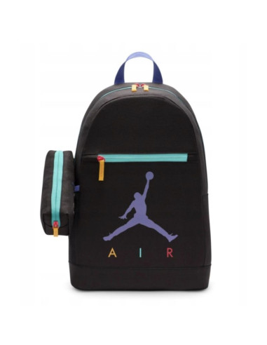 Plecak szkolny air jordan piórnik saszetka czarny - dz0703-013