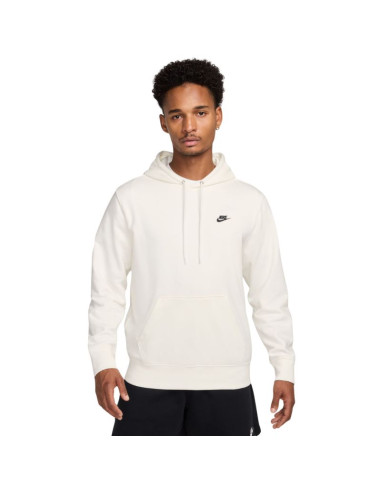 Bluza męska nike club kremowa fn3866 133